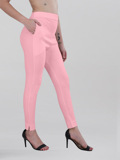 Pink Woven Kurti Pant (Buy 1 & Get 1 Free)