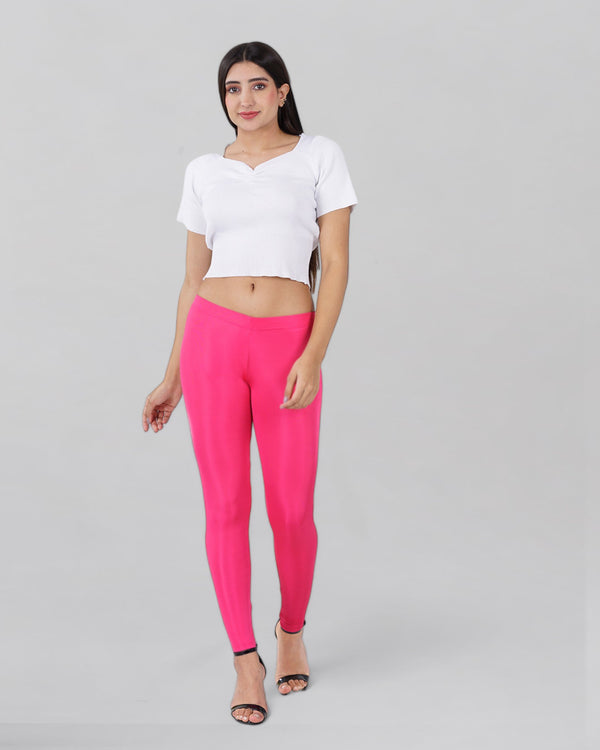 Strawberry Delight Shimmer Leggings