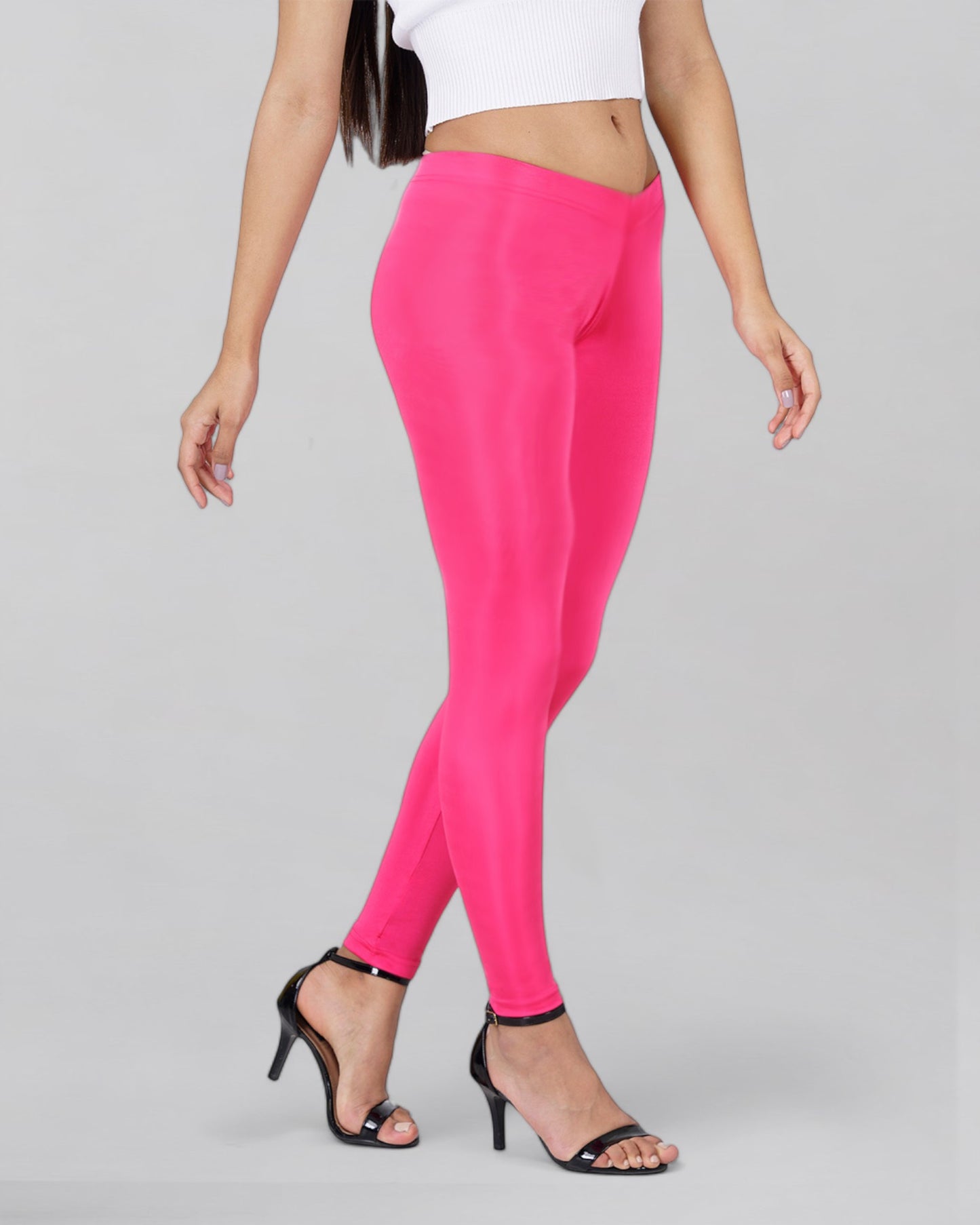 Strawberry Delight Shimmer Leggings