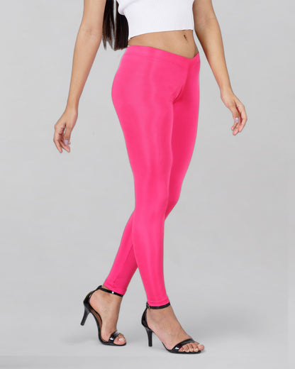 Strawberry Delight Shimmer Leggings