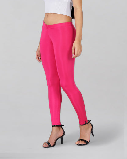 Strawberry Delight Shimmer Leggings