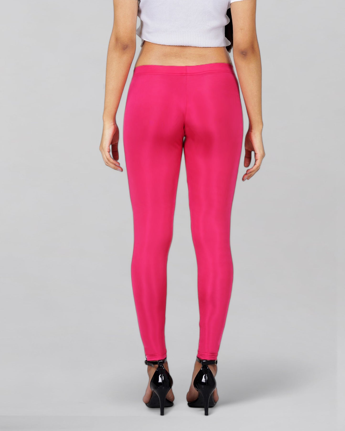 Strawberry Delight Shimmer Leggings