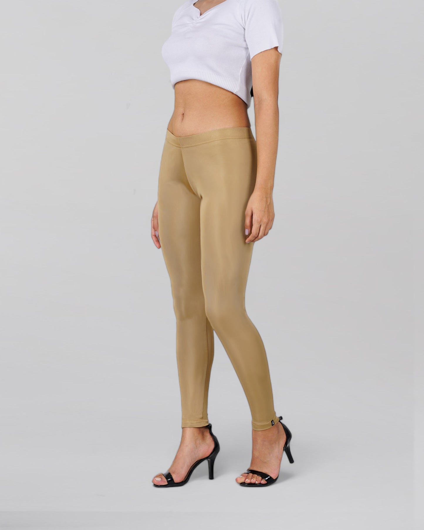 Gold Delight Shimmer Leggings