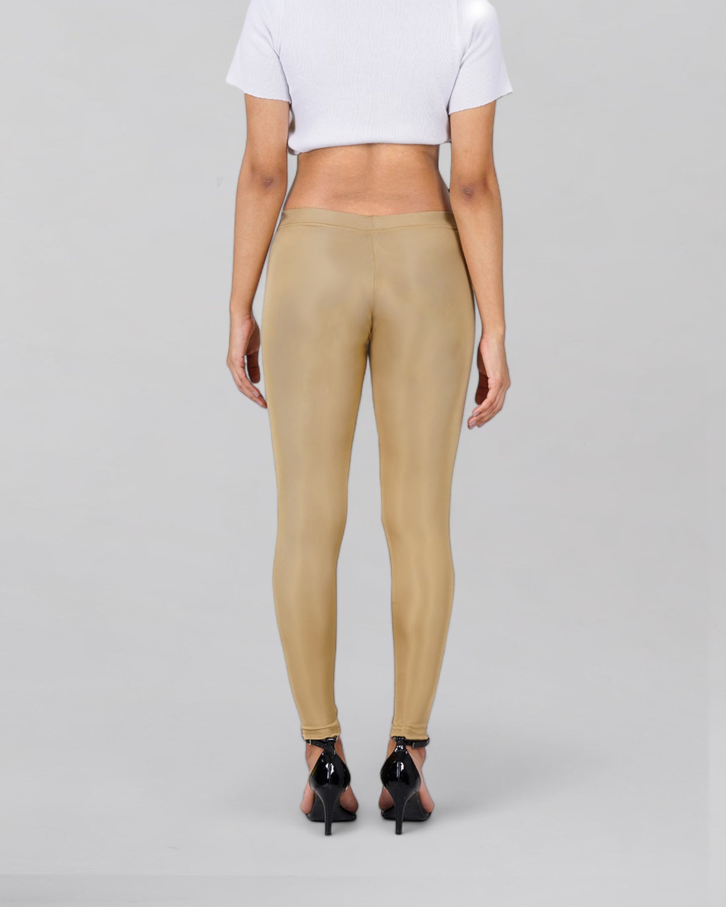 Gold Delight Shimmer Leggings