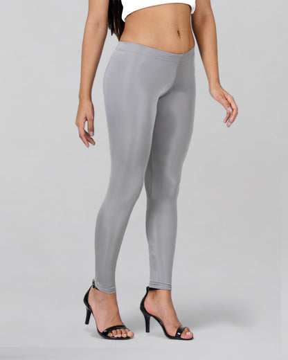 Silver Delight Shimmer Leggings