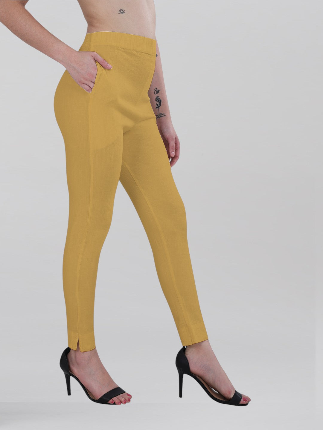 Stone Woven Kurti Pant (Buy 1 & Get 1 Free)